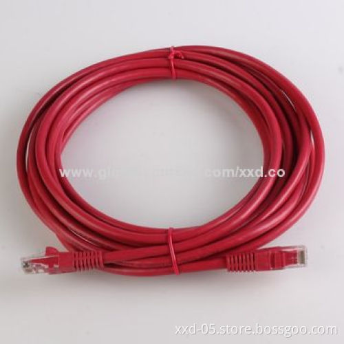 Good quality and price, CU or CCA material, FTP Cat5e patch cord